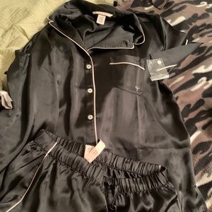 NWT Victoria secret shorts silk pajama